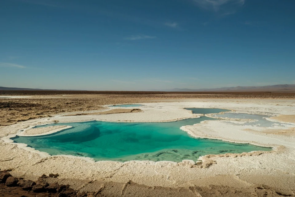 Lagunas no Deserto do Atacama